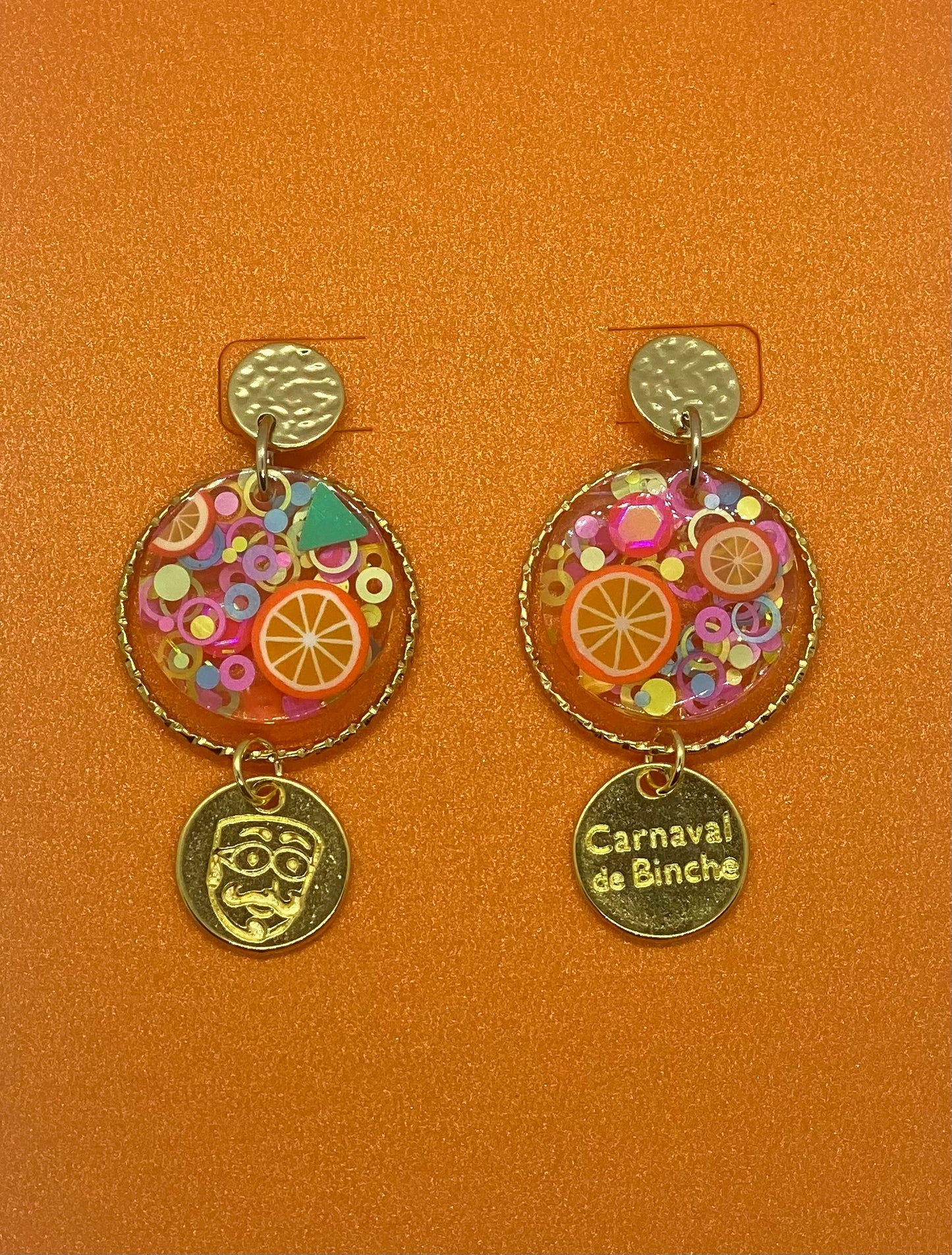 Boucles d'oreilles carnaval