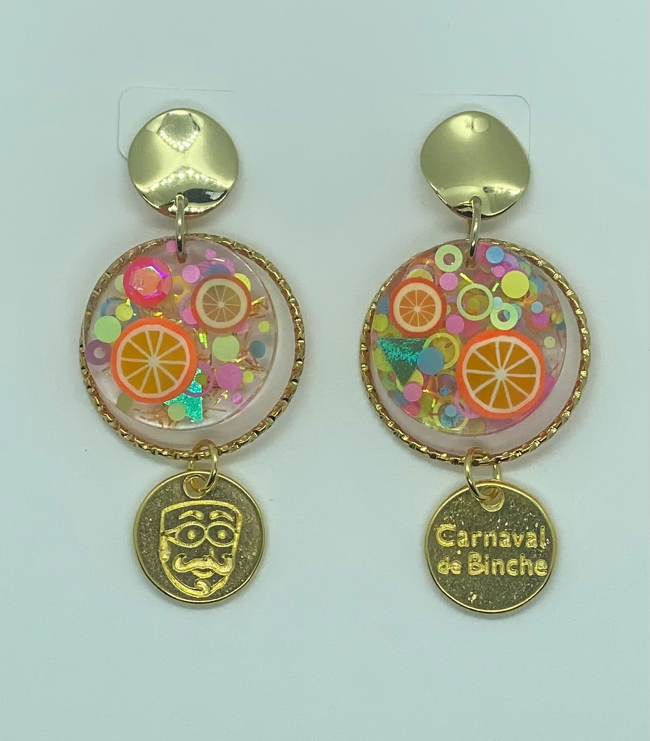 Boucles d'oreilles carnaval