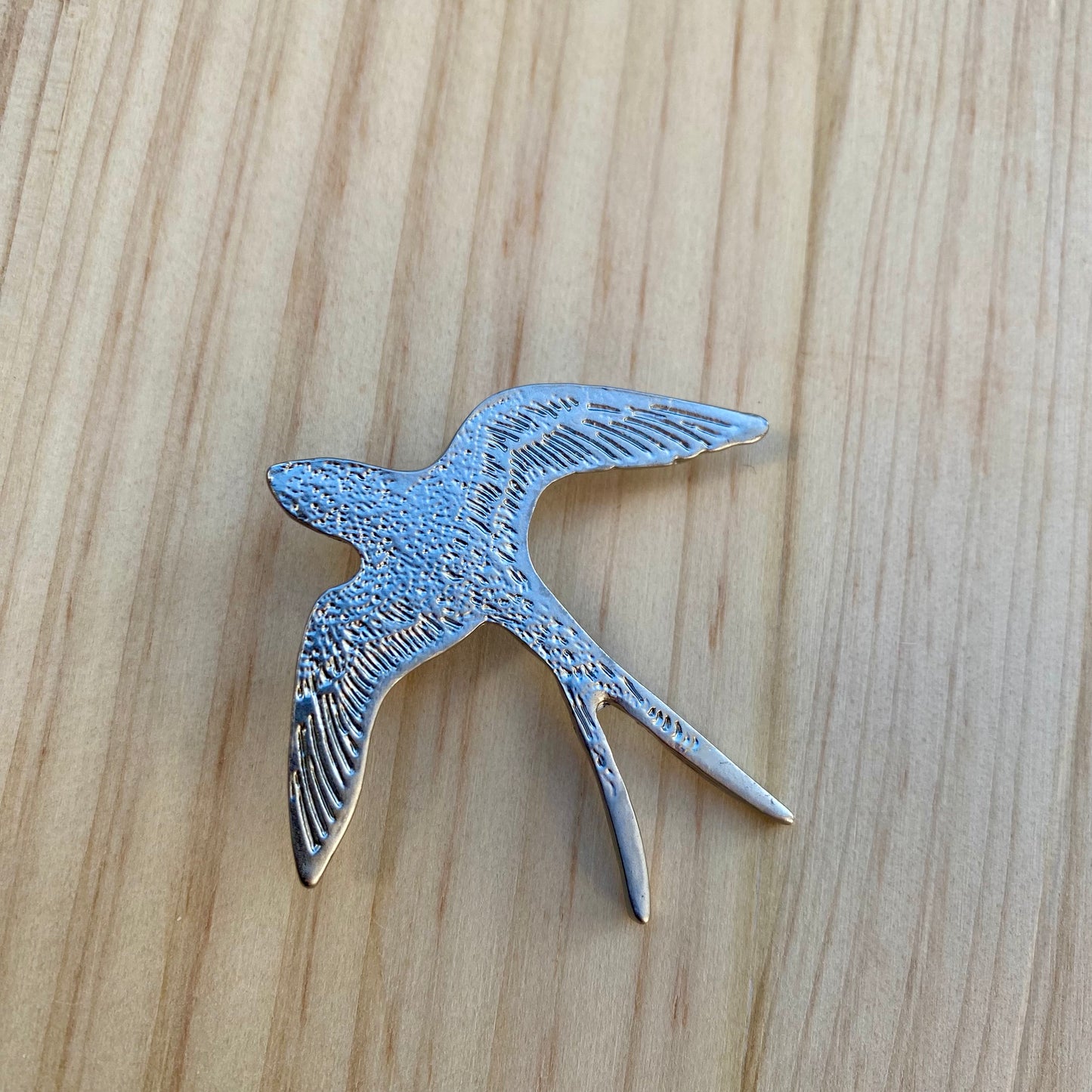 Broche Hirondelle argent